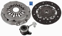 Kupplungssatz Kit Plus CSC Sachs 3000 990 587 180Mm FüR Renault Clio 3 BR0 CR0 2