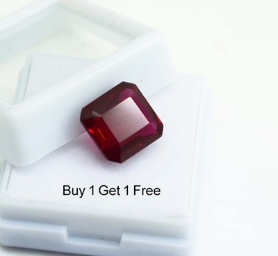Buy 1 Get 1 Free Red Ruby Gemstone Jewelry sale August Natural Healing Crystal