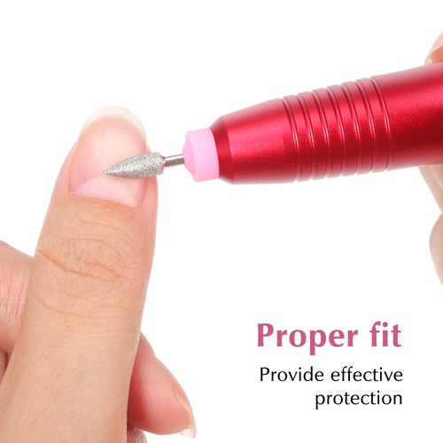 10 Pcs Dust Jacket Dustproof Nail Grinding Heads Cover Collector - Bild 7 von 11