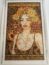Dave Matthews Poster Print Art Shoreline 2025 Chuck Sperry 8/23 Mountain View CA