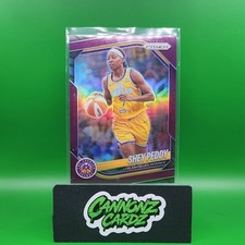 2025 Panini Prizm WNBA SHEY PEDDY Purple Prizm #058/149 Los Angeles Sparks