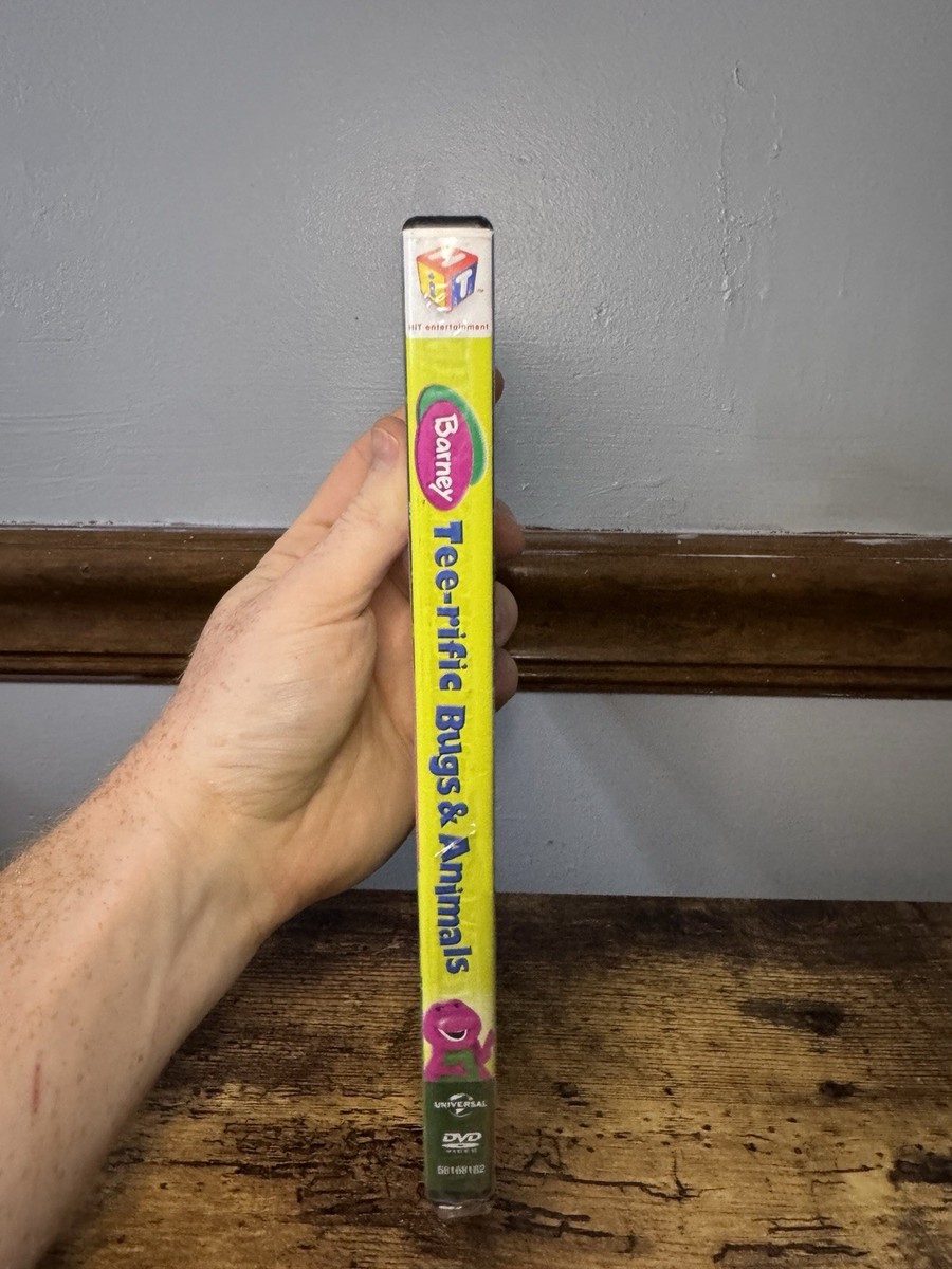 Vintage Barney's Numbers Numbers & Tee-rific Bugs & Animals DVDs