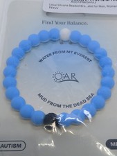 LOKAI: Pulsera mediana OCEAN agua del Monte Everest y barro del Mar Muerto