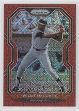 2021 Panini Prizm Tier II Red Mojo Prizm 43/149 Willie McCovey #154 HOF no9