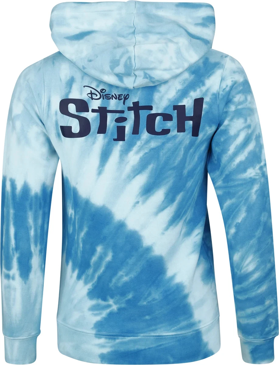 Lilo & Stitch Kapuzenpullover Damen Stitch Face multicolor