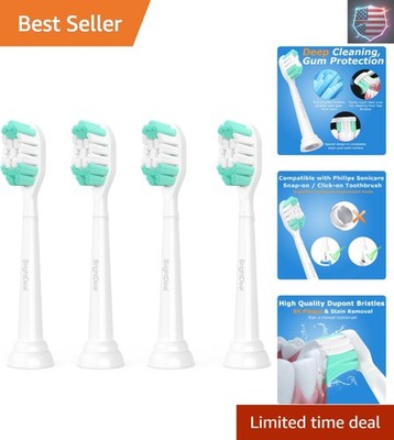 Replacement Toothbrush Heads for Philips Sonicare ProtectiveClean 4100 5100 6...