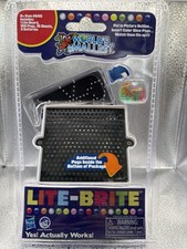 World's Smallest Lite-Brite Mini Toy Set w/ 150 Pegs 15 Sheets