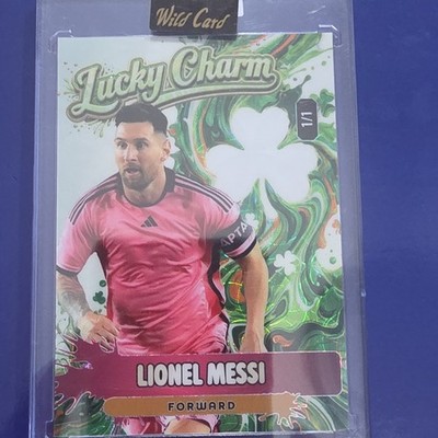 2026 1/1 Lionel Messi Wild Card Lucky Charm
