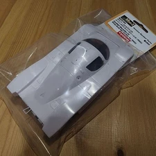 Mini-Z Sauper Mercedes C9 White Body Set With Wheels Rwd