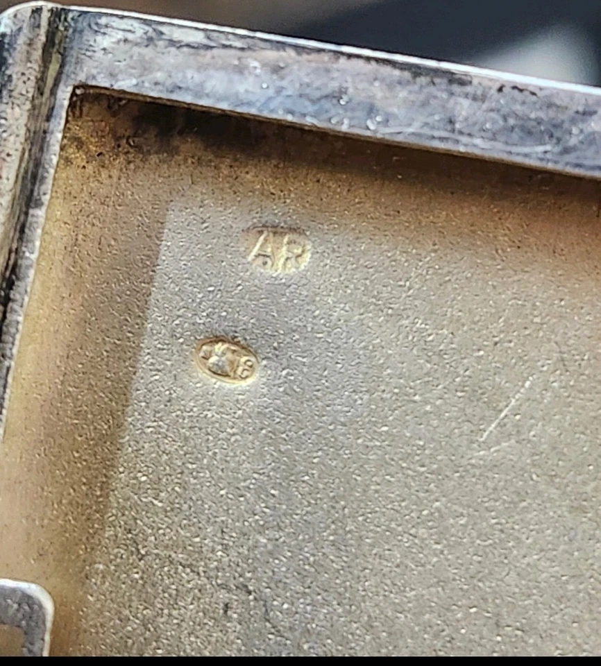 🪙 Antigua CABEZA AUSTRIACA Diana orientada 3 80% plata CAJA DE CIGARRILLOS abierta 126 g Foto 2 de 4