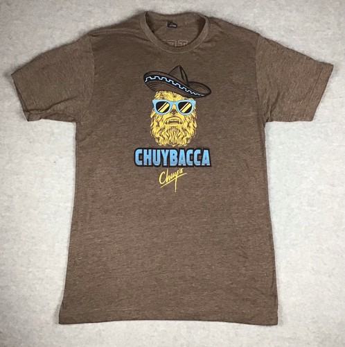 Chuy's Chuybacca Sombrero TexMex Restaurant Brown 2015 BOXY SLIM Medium ...