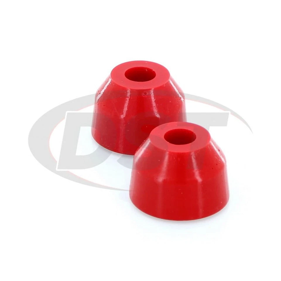 Botas Prothane Tie Rod End para BMW 2002tii 1971 1972 1973 1974 rojas | universales Foto 3 de 4