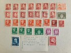 Vtg Norway 10 Ore Lion Rampant Stamp 1924 5 25 30 40 Estate Lot 32 NORGE STAMPS — photo 3