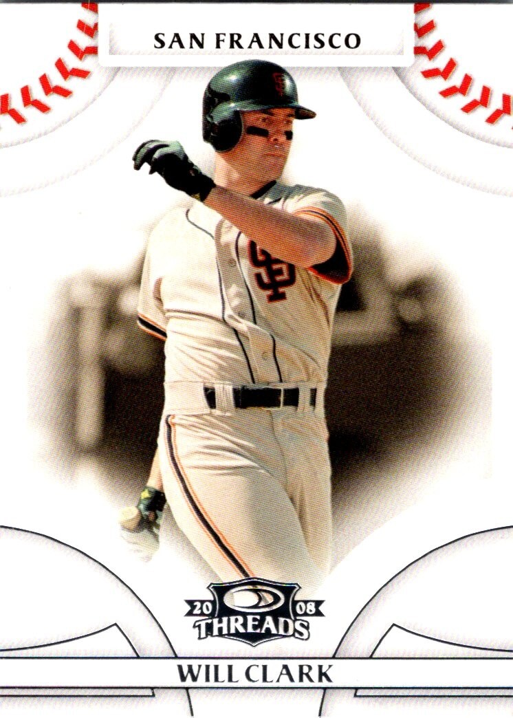 2008 Donruss Threads #44 Will Clark