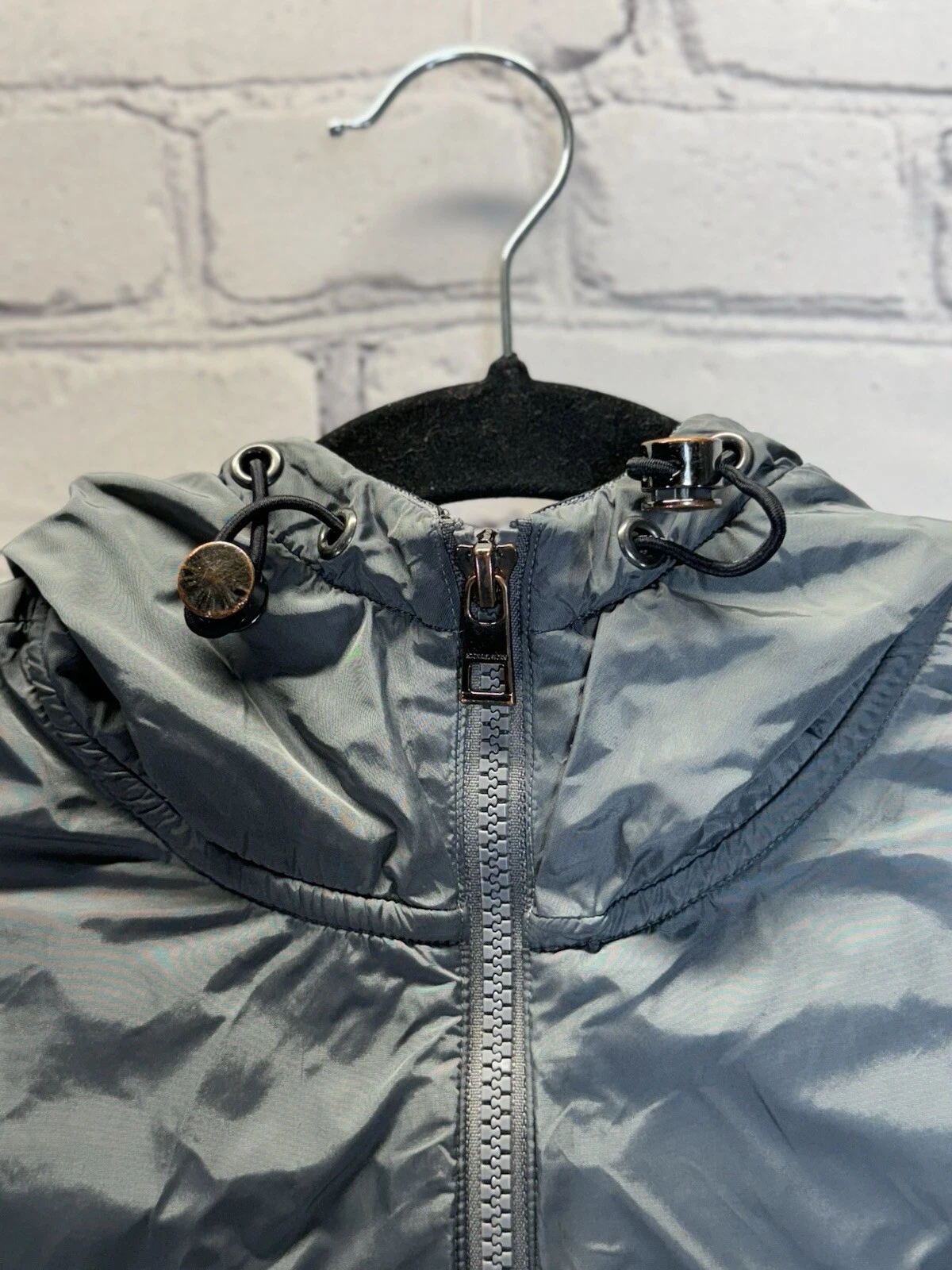 Michael Kors Felpa con Cappuccio Senza Maniche Full Zip Grigio Uomo Taglia S