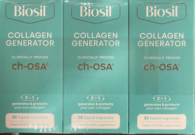 Natural Factors Biosil Advanced Collagen Generator 90 Capsules Exp 2/2025