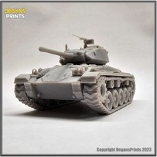 M24 Chaffee Light Tank - US WW2 Light Tank - Bolt Action - Tabletop Gaming Model