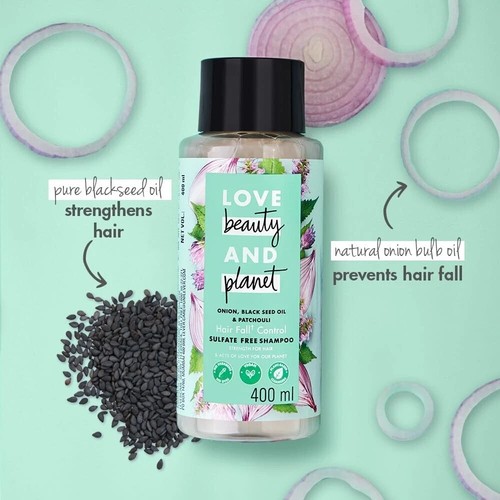 Love Beauty & Planet Onion oil|| Blackseed oil & Patchouli - 200 ml - Picture 3 of 6