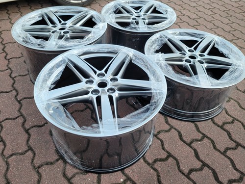 FERRARI F12 Berlinetta 4x "20 Rim Rims Alloy Wheels SET- DARK CHROME - BRAND NEW - Picture 10 of 12