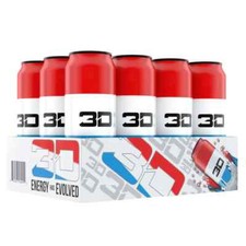 Dated 3D Energy Drink - Pack of 12x473ml Cans  Liberty Pop