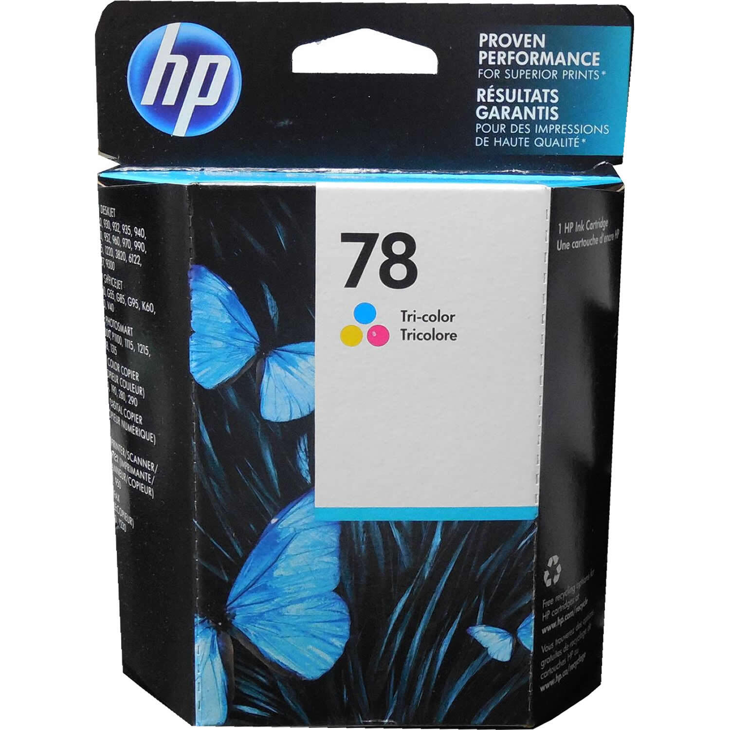 HP C6578DN (78) TriColor Ink Cartridge Damaged Open Box OEM