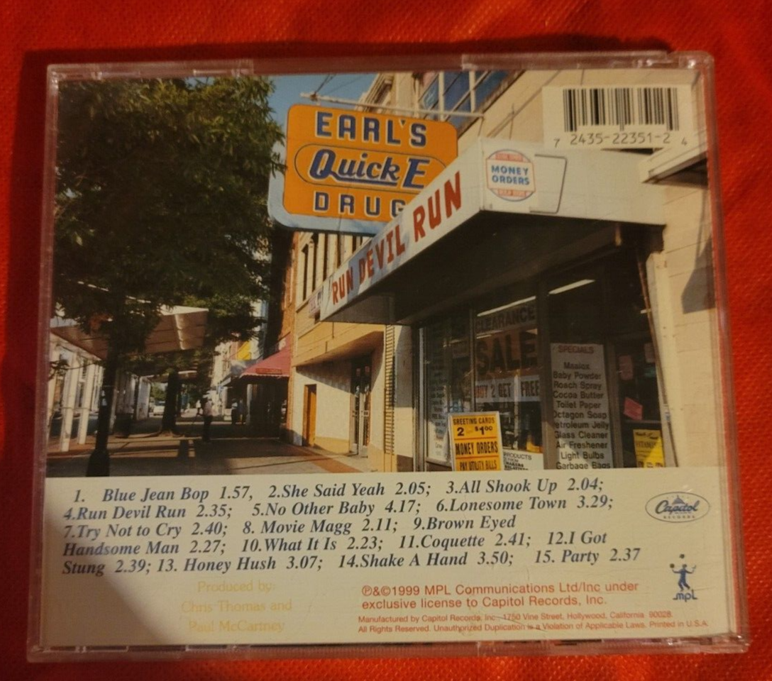 PAUL MCCARTNEY RUN DEVIL RUN CD 724352235124| eBay