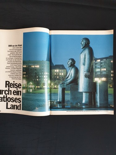 Stern Magazin * Nr. 12 * vom 15. März 1990 / DDR Einheit, VEB MODELS aus der DDR - 第 3/9 張圖片