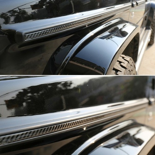 For Mercedes Benz G class W463A W464 AMG style carbon fiber Inserts Moulding - Picture 7 of 7
