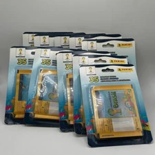 10x 2014 Panini FIFA World Cup Brasil Blisters 350 Stickers Ronaldo Messi Sealed