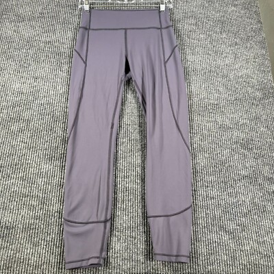 Lululemon Leggings Womens Size 6 Purple Activewear Soft Lightweight Gym Run Lift