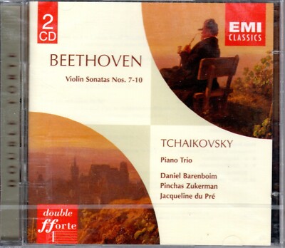 BEETHOVEN - VIOLIN & PIANO SONATAS - TCHAIKOVSKY TRIO -  ZUKERMAN - BARENBOIM