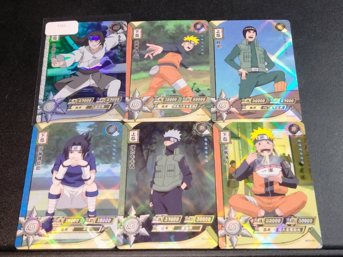 Kakashi Hatake 6 Card Naruto Shippuden Trading Card Anime CCG | eBay