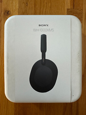New Sony WH-1000XM5 Wireless Noise Canceling Headphones - Black 27242923232 | eBay New Sony WH-1000XM5 Wireless Noise Canceling Headphones - Black 27242923232 | eBay