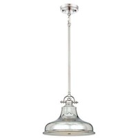 Elstead Emery HäNgeleuchte E27 28Cm Imperial Silber