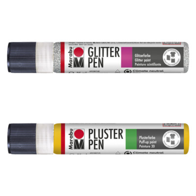 Marabu Pluster- und Glitter-Pen 25ml-Tube