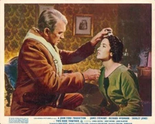 Two Rode Together Original Lobby Card James Stewart Linda Cristal