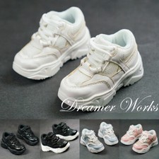 1/4 1/3 Uncle BJD Sports Dad Shoes Net PU Leather Clunky Sneakers Multi-color DZ