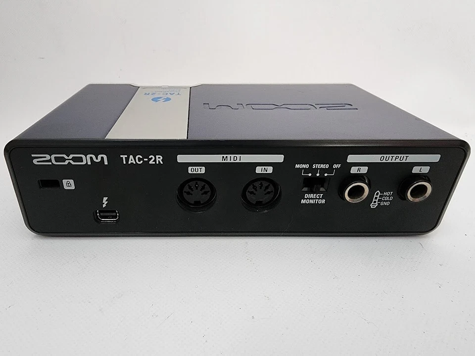 Zoom Tac-2R Thunderbolt 2 Audio Interface - Image 4 of 4