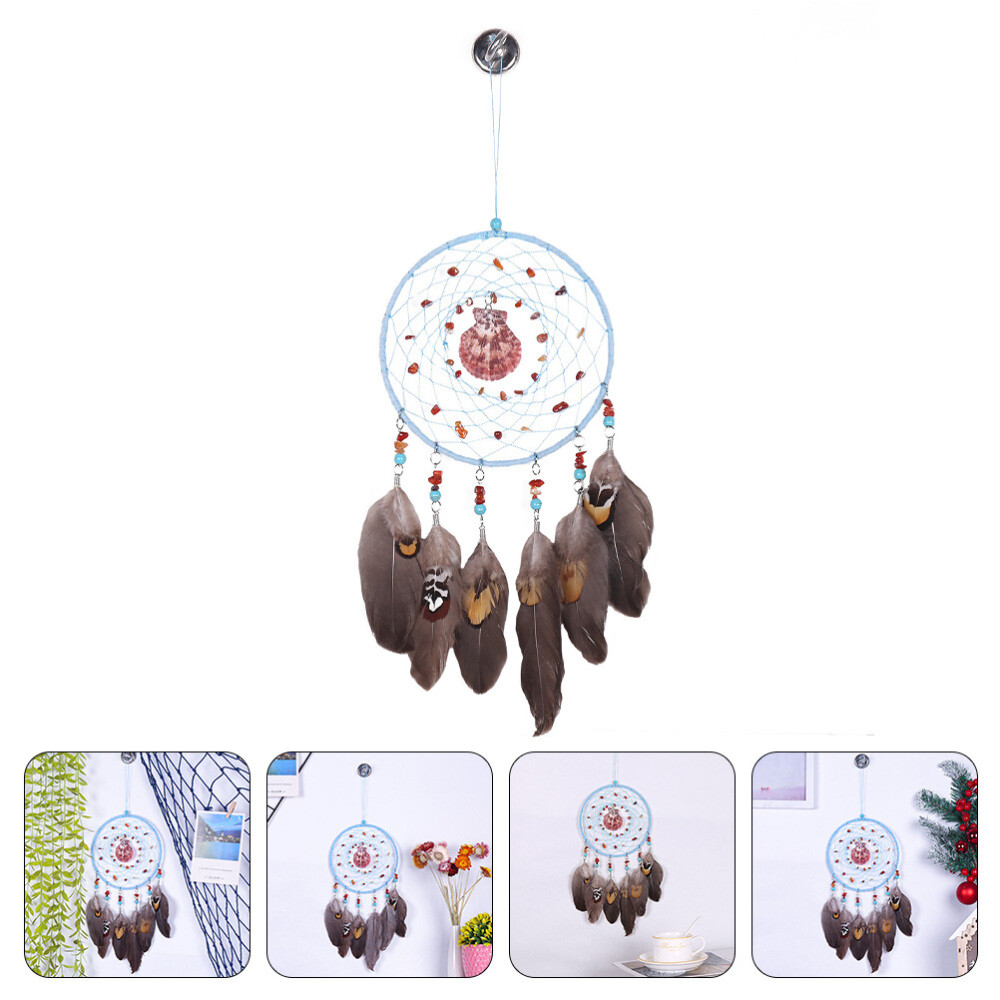 Colgante Plumas Atrapasueños con Buen Significado Hecho de Materiales Seguros