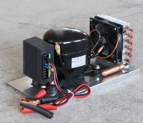 Compressore DC BD75HC gruppo frigorifero auto congelatore refrigerazione DC12V24V48V - Foto 7 di 17