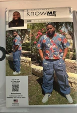 Know Me Sewing Pattern R11897 Men's Shirt and Jogger Pants Size 44-52
