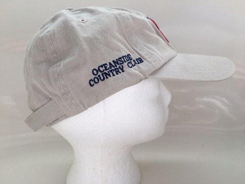 NWT The Sally 2002 amateur womens Golf Tournament beige Cap Hat Strapback Logo - Picture 5 of 6