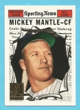 MICKEY MANTLE 1997 Topps Mantle #32 Yankees (1961 Topps)