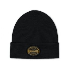 PRIMITIVE x INDEPENDENT Waffle Knit Beanie GLOBAL WAFFLE - Black - One Size -NWT