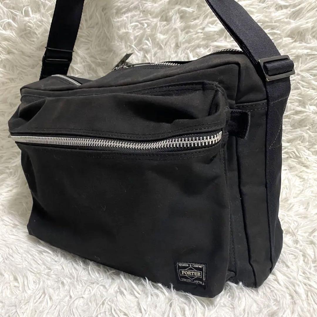 Rare Porter Spec Shoulder Bag Large Capacity Black | eBay Rare Porter Spec Shoulder Bag Large Capacity Black | eBay