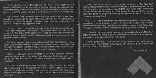 Paul Simon - Stranger To Stranger (CD, Album) - Picture 5 of 8