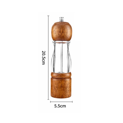 8-Zoll-Pfeffermühle Ergonomischer Griff Integriertes Design Klares Fensterdesign - Bild 10 von 40