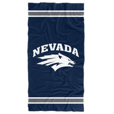University of Nevada Reno Beach Towel/Bath Towel, 30"x60" Stripes