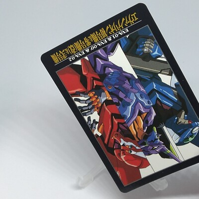 Eva-01 Eva-00 Eva-02 Neon Genesis Evangelion Carddass No.22 Bandai