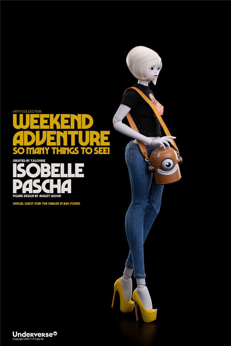 Underverse UV Weekend Adventure Isobelle Pascha 1/6 Action Figure